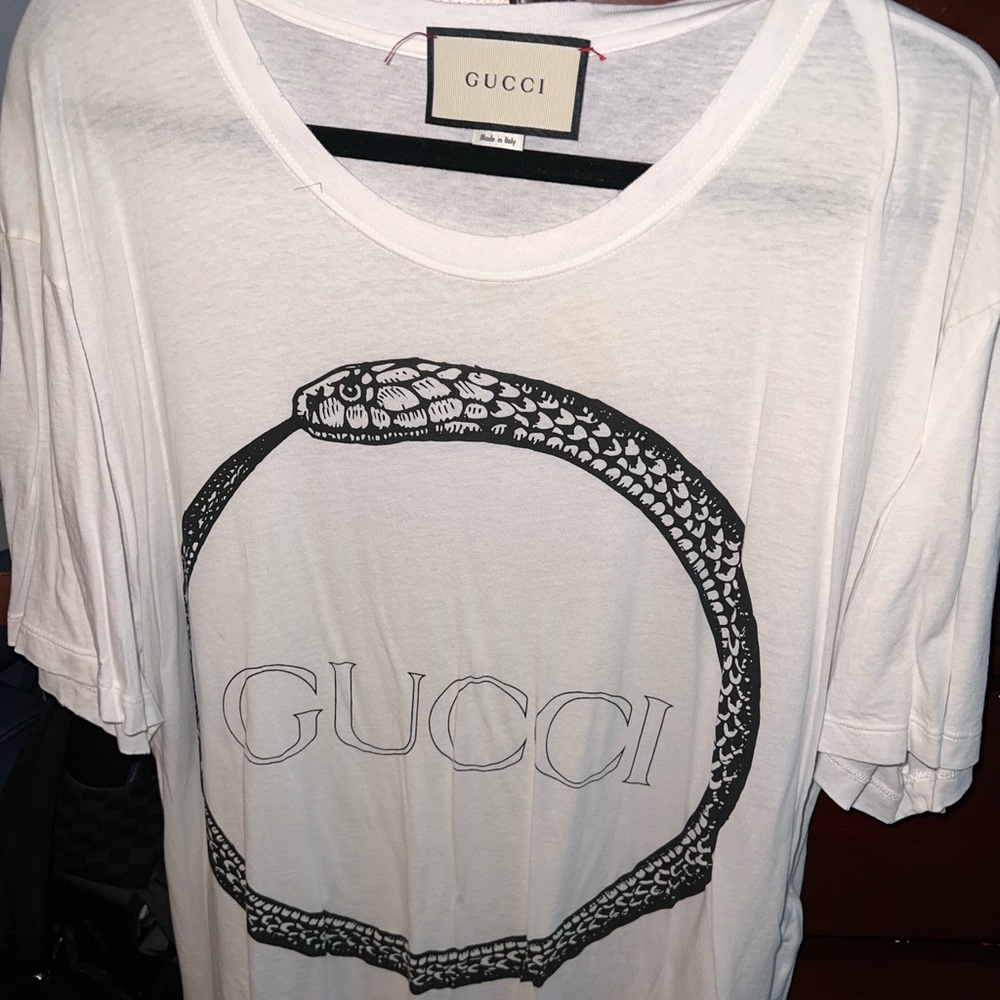 Gucci snake t shirt XL